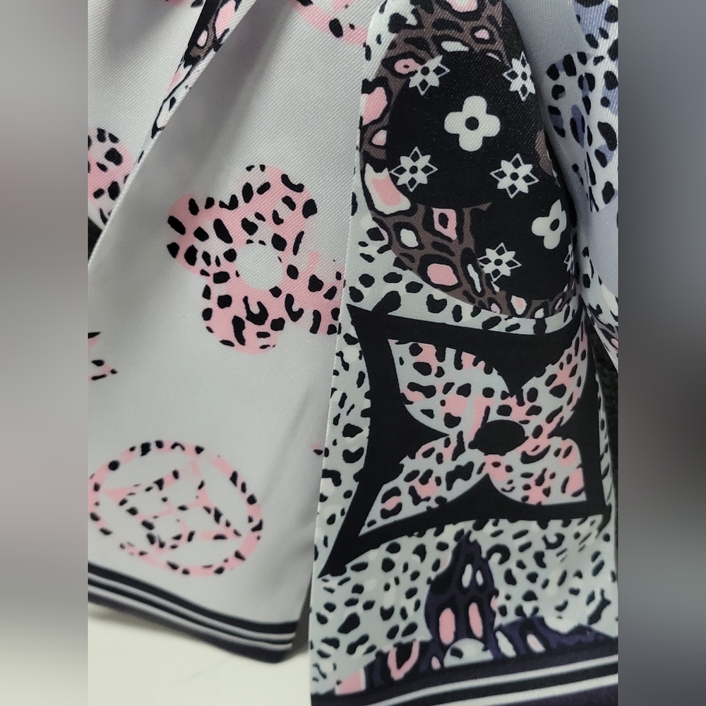 Luxury Silky Twill Scarf 47" X 3" NEW